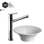 Juego monocomando para bachas tipo vessel 0181.02-39 FV