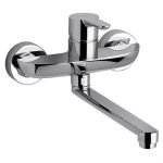Juego monocomando para pared de cocina 0406-B5 FV