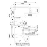 Juego para bañera y ducha 0103-49 FV - Imagen 2