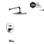 Juego monocomando para bañera y ducha 0106-L2 FV - Imagen 4