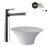 Juego monocomando para bachas tipo vessel 0181.02-D8 FV - Imagen 4