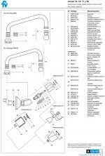 Juego para pared de cocina lavadero 0409-17 FV - Imagen 2