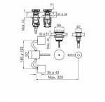 Juego para bidé 0295-H4 FV - Imagen 4