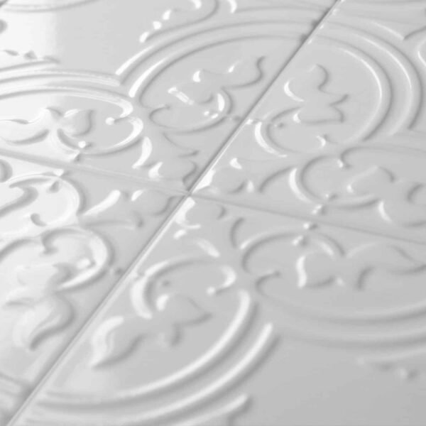 Acuarela - Azulejo Nordica Blanco Brillante 15x15-1M