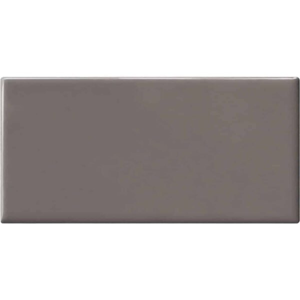 Acuarela - Azulejo Gris Oscuro Brillante 7.5x15.4-0.93M
