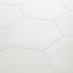 Cerámicas Acuarela - Hexagono 15X17-1M (50u.) Blanco