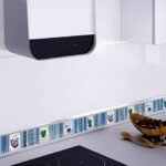 Cerámicas Acuarela - Guarda Cups Tea Azul Friso 4.5x45- x UN