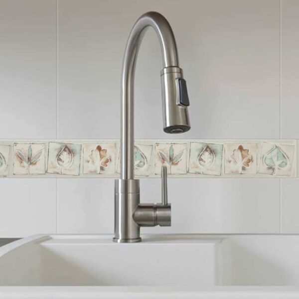 Cerámicas Acuarela - Guarda Krass Verde Friso 4.5x45- x UN