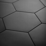 Cerámicas Acuarela - Hexagono 15X17-1M (50u.) Negro
