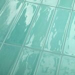 Cerámicas Acuarela - Iceland Brillante Verde Agua